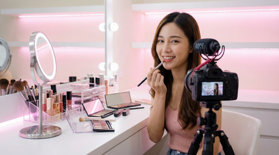 国产自拍美妆视频